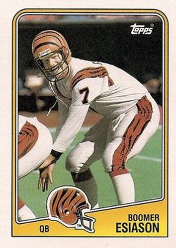 #340 Boomer Esiason - Cincinnati Bengals - 1988 Topps Football