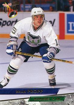 #340 Brian Propp - Hartford Whalers - 1993-94 Ultra Hockey