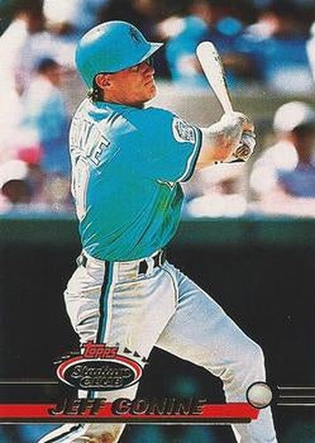 #340 Jeff Conine - Florida Marlins - 1993 Stadium Club Baseball