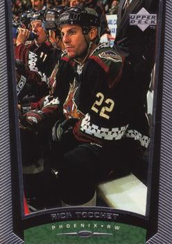 #341 Rick Tocchet - Phoenix Coyotes - 1998-99 Upper Deck Hockey