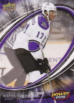 #341 Wayne Simmonds - Los Angeles Kings - 2008-09 Upper Deck Power Play Box Set Hockey