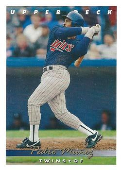 #341 Pedro Munoz - Minnesota Twins - 1993 Upper Deck Baseball