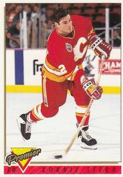 #341 Ronnie Stern - Calgary Flames - 1993-94 Topps Premier Hockey