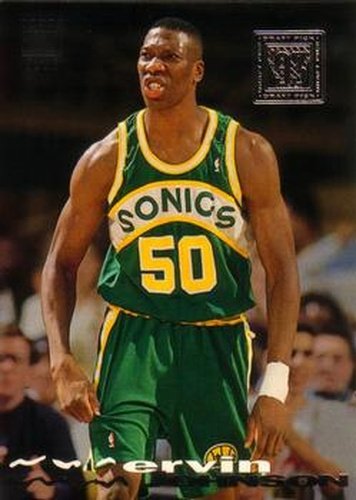 #341 Ervin Johnson - Seattle SuperSonics - 1993-94 Stadium Club Basketball