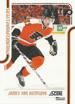 #341 James van Riemsdyk - Philadelphia Flyers - 2011-12 Score Hockey