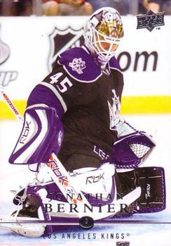 #341 Jonathan Bernier - Los Angeles Kings - 2008-09 Upper Deck Hockey