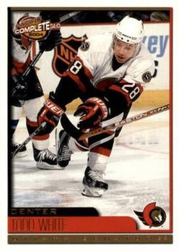 #341 Todd White - Ottawa Senators - 2003-04 Pacific Complete Hockey