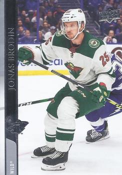 #341 Jonas Brodin - Minnesota Wild - 2020-21 Upper Deck Hockey