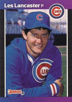 #341 Les Lancaster - Chicago Cubs - 1989 Donruss Baseball