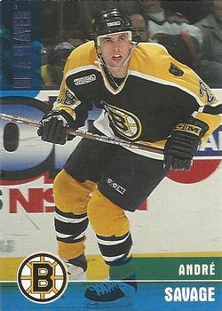 #341 Andre Savage - Boston Bruins - 1999-00 Be a Player Memorabilia Hockey
