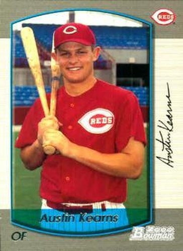 #341 Austin Kearns - Cincinnati Reds - 2000 Bowman Baseball