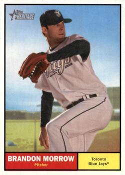 #341 Brandon Morrow - Toronto Blue Jays - 2010 Topps Heritage Baseball