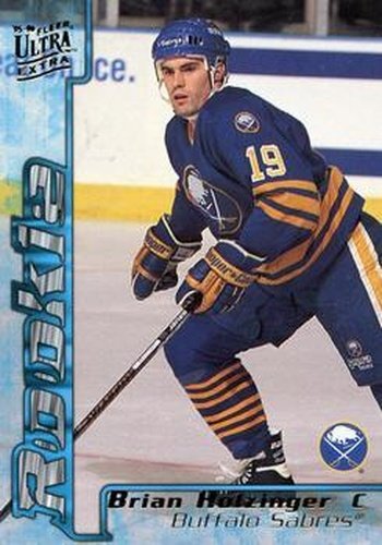 #341 Brian Holzinger - Buffalo Sabres - 1995-96 Ultra Hockey