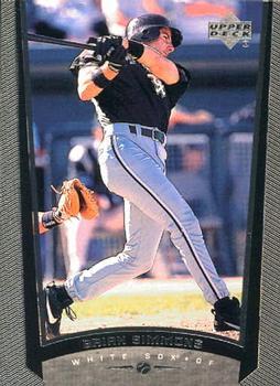 #341 Brian Simmons - Chicago White Sox - 1999 Upper Deck Baseball