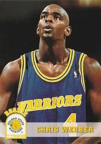 #341 Chris Webber - Golden State Warriors - 1993-94 Hoops Basketball