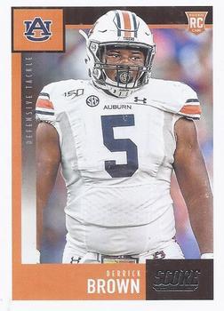 #341 Derrick Brown - Auburn Tigers - 2020 Score Football