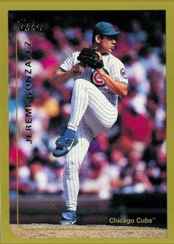 #341 Jeremi Gonzalez - Chicago Cubs - 1999 Topps Baseball