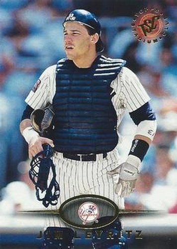 #341 Jim Leyritz - New York Yankees - 1995 Stadium Club Baseball