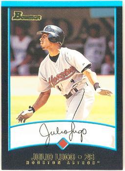 #341 Julio Lugo - Houston Astros - 2001 Bowman Baseball