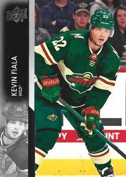 #341 Kevin Fiala - Minnesota Wild - 2021-22 Upper Deck Hockey