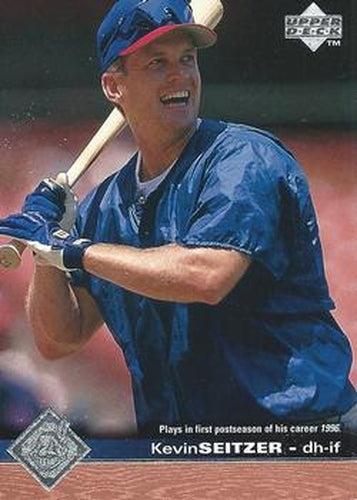 #341 Kevin Seitzer - Cleveland Indians - 1997 Upper Deck Baseball
