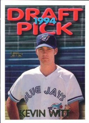 #341 Kevin Witt - Toronto Blue Jays - 1995 Topps Baseball