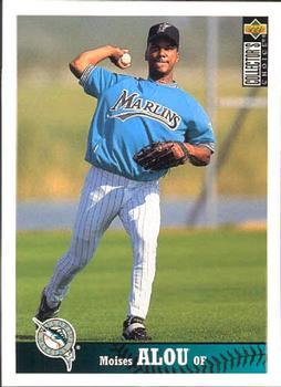 #341 Moises Alou - Florida Marlins - 1997 Collector's Choice Baseball