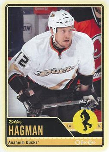 #341 Niklas Hagman - Anaheim Ducks - 2012-13 O-Pee-Chee Hockey