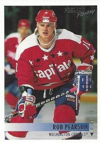 #341 Rob Pearson - Washington Capitals - 1994-95 Topps Premier Hockey