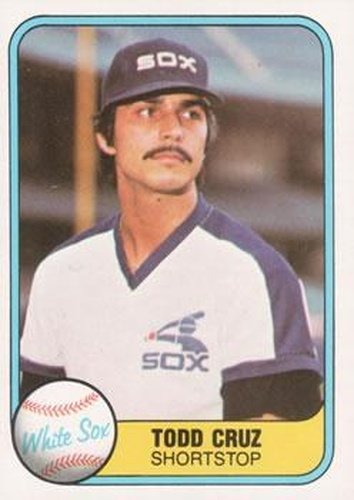 #341 Todd Cruz - Chicago White Sox - 1981 Fleer Baseball