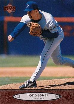 #341 Todd Jones - Houston Astros - 1996 Upper Deck Baseball
