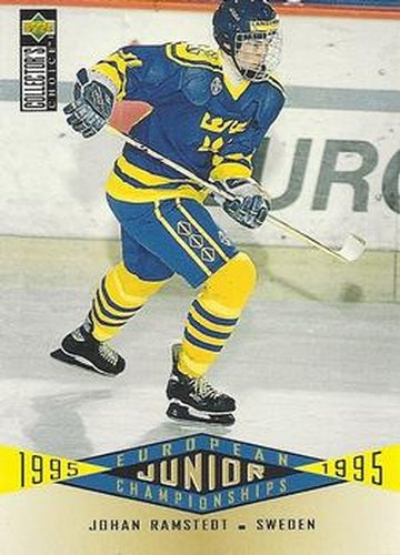 #341 Johan Ramstedt - Sweden - 1995-96 Collector's Choice Hockey