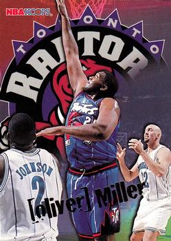 #341 Oliver Miller - Toronto Raptors - 1995-96 Hoops Basketball