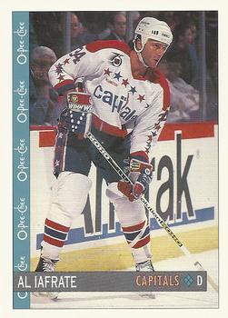 #341 Al Iafrate - Washington Capitals - 1992-93 O-Pee-Chee Hockey