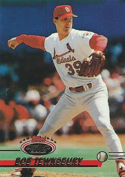 #341 Bob Tewksbury - St. Louis Cardinals - 1993 Stadium Club Baseball