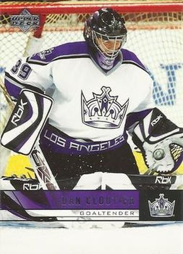 #341 Dan Cloutier - Los Angeles Kings - 2006-07 Upper Deck Hockey