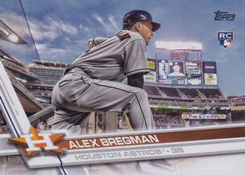 #341b Alex Bregman - Houston Astros - 2017 Topps Baseball