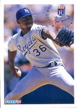 #155 Tom Gordon - Kansas City Royals - 1994 Fleer Baseball