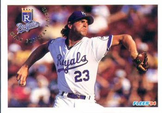 #156 Mark Gubicza - Kansas City Royals - 1994 Fleer Baseball