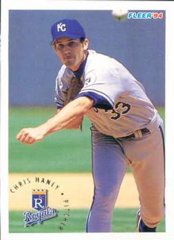#159 Chris Haney - Kansas City Royals - 1994 Fleer Baseball