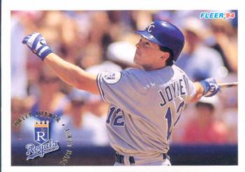 #162 Wally Joyner - Kansas City Royals - 1994 Fleer Baseball