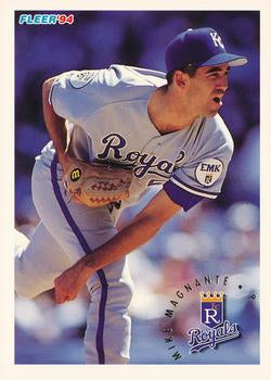 #165 Mike Magnante - Kansas City Royals - 1994 Fleer Baseball