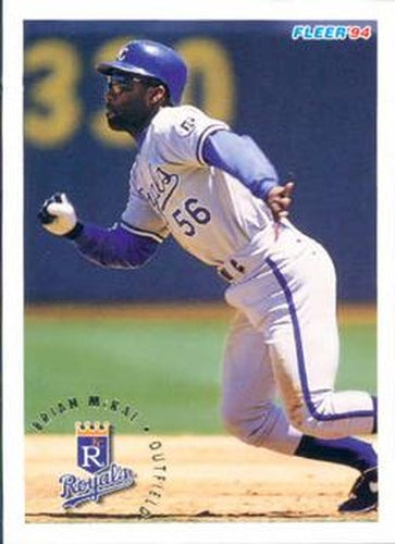 #167 Brian McRae - Kansas City Royals - 1994 Fleer Baseball