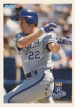 #168 Kevin McReynolds - Kansas City Royals - 1994 Fleer Baseball