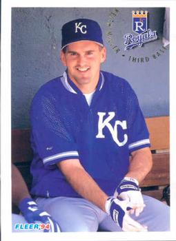 #169 Keith Miller - Kansas City Royals - 1994 Fleer Baseball