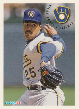 #174 Ricky Bones - Milwaukee Brewers - 1994 Fleer Baseball