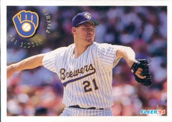 #175 Cal Eldred - Milwaukee Brewers - 1994 Fleer Baseball