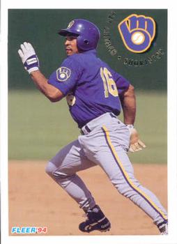 #181 Pat Listach - Milwaukee Brewers - 1994 Fleer Baseball