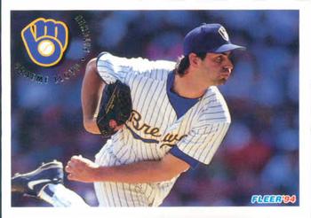 #182 Graeme Lloyd - Milwaukee Brewers - 1994 Fleer Baseball