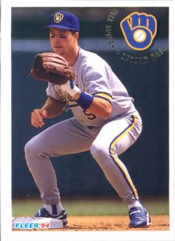 #191 Bill Spiers - Milwaukee Brewers - 1994 Fleer Baseball